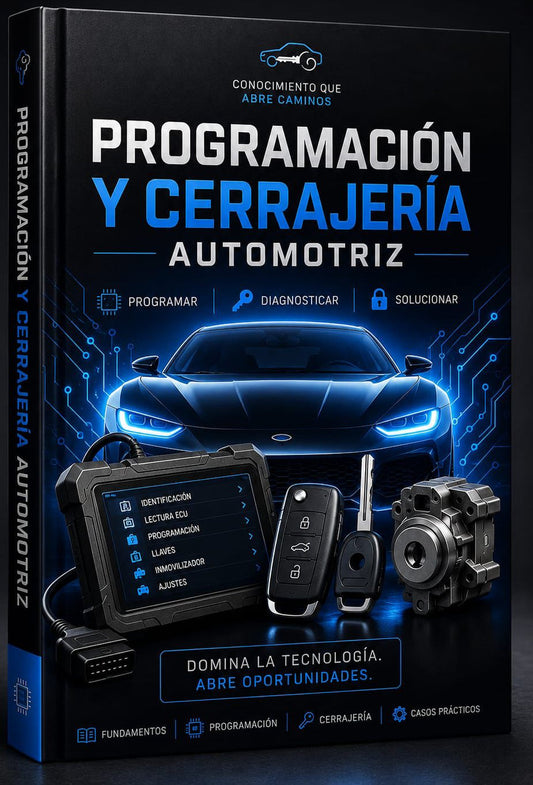 Programación y Cerrajería Automotriz: Curso Completo más Bonus